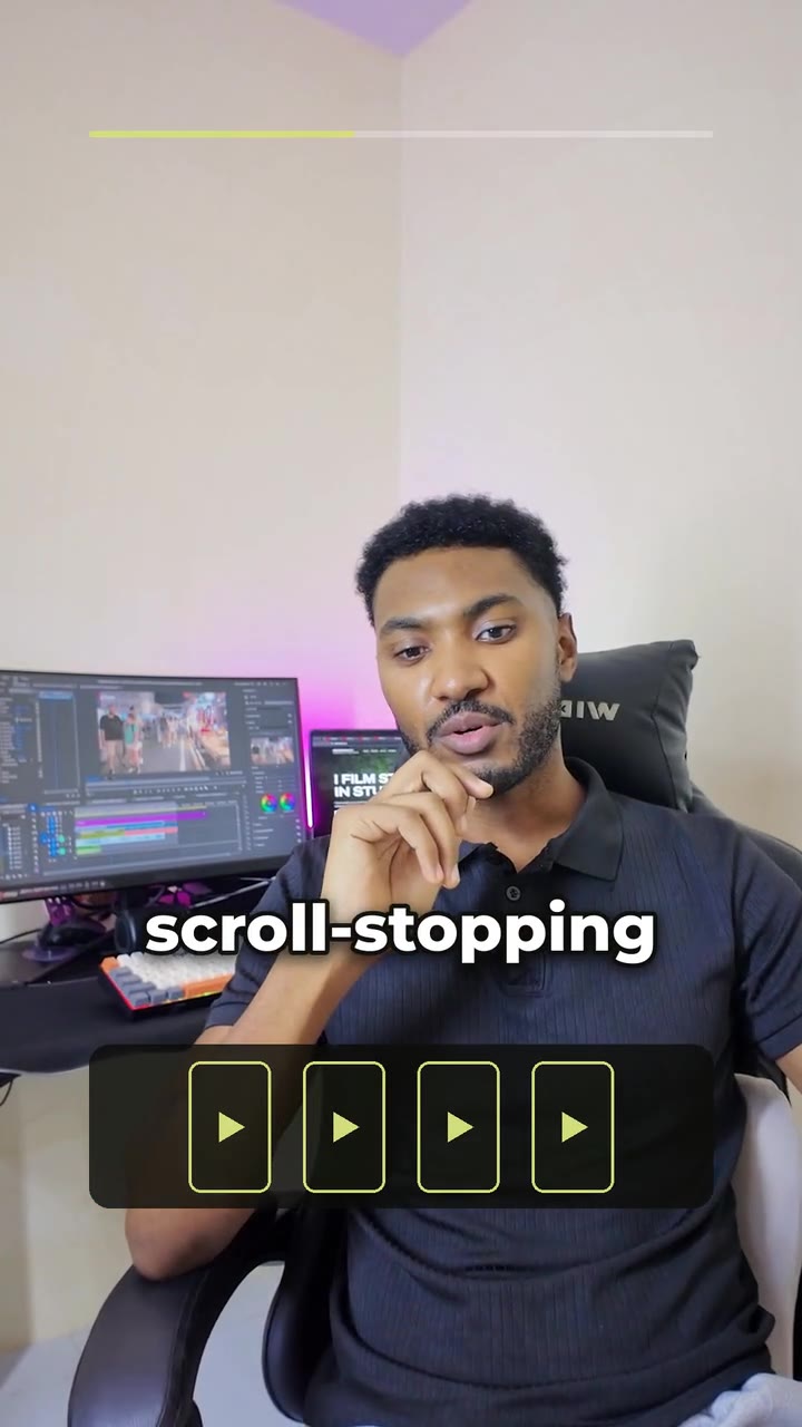 A direct-to-camera edit with momentum: creator reel · published on @reelsbyabdo